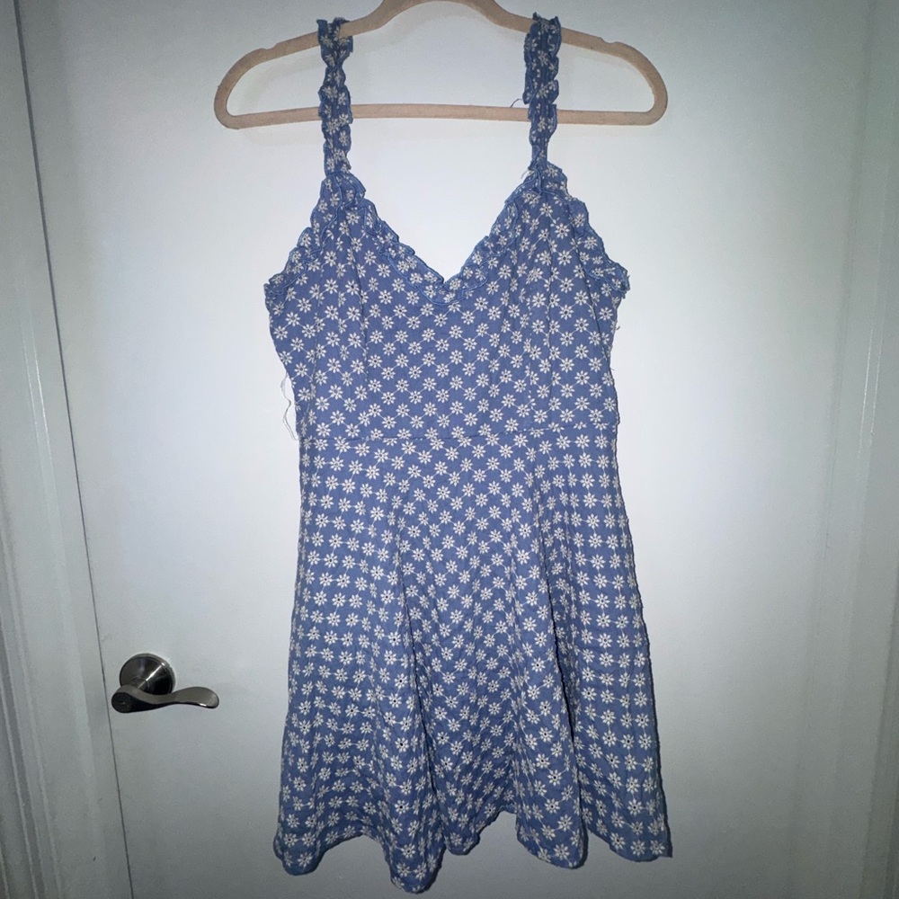 Altar’s State Blue Floral Sundress